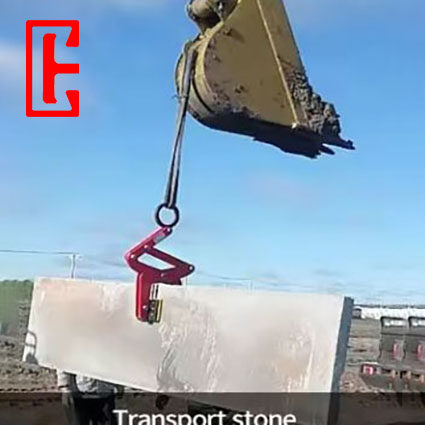 STONE TOOL 650kg A Grade Stone lifting scissor clamps for bi — close-up view 3 — Chontan precast accessory